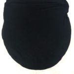 Michael Stars  Black Ribbed Midi Tank Dress Sleeveless Reversible Size Medium New Photo 6