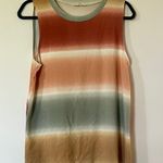 Twenty Second  Multicolor Striped Tank Top Photo 0