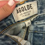 AGOLDE  90’s High Waisted Distressed Straight Leg Jeans Photo 2