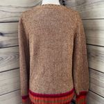 Gap Tan Orange & Pink Wool Blend Sweater Photo 3