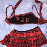 BJU Schoolgirl Lingerie Red Size M Photo 0