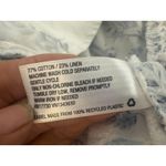 Universal Thread Blue Floral Ruffle Dress | Cotton Linen Blend | Size M Size M Photo 1