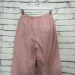 Classic Elements  Pink Wide-Leg Fleece Sweatpants Women’s Medium Lounge Pants Photo 8