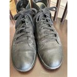 Eileen Fisher Game 2 Black Tumbled Nubuck Leather High Top Sneaker 7 Photo 3