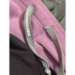 Nike  Running Dri-Fit Purple Gray Pink Leggings Size Medium Zipper Pocket Photo 5