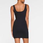 SKIMS BODY TANK DRESS black ONYX built in shapewear balconette top M Photo 3