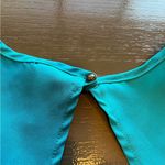 Xhilaration Blue Embellished Sleeveless Tank Top Photo 5