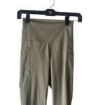 Yogalicious Lux Women's Size Small Sage Green Cropped Leggings Photo 2