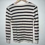 J.Crew Vintage  Striped‎ Henley Long Sleeve Shirt Size Small Photo 1