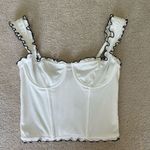 Urban Outfitters  White Corset Photo 0