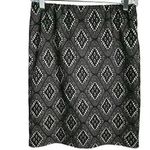 Renee C . Women's Black Lace Pencil Skirt M/P Knee Length Formal Photo 0