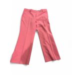 Ann Taylor NWOT  The Jayne Pink Wide Leg Ankle Pants 16P Photo 2