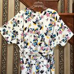 Lane Bryant Floral Dolman Sleeve Belted Jumpsuit Photo 7