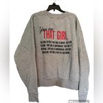 Ascolour That Girl Crewneck‎ sweatshirt no size Gray Size M Photo 1