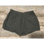 Boutique  Olive Elastic Waist Shorts Size 2X NWOT Photo 3