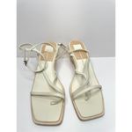 Dolce Vita Sandals Ladies Size 11 Gemini Cream Square Toe Strappy Wedge Heel Photo 3