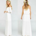 Show Me Your Mumu NEW Hacienda White Maxi Dress Photo 1