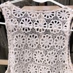 Pins and Needles Ivory Crochet Top S Photo 4
