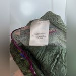 Anthropologie ett:twa Pants Womens Medium Green Schuyler Floral Crop Boho Hippie Photo 14