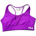FILA  Sport Purple Medium Support Racerback Sports Bra Size Large Photo 1