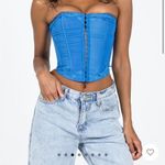 Princess Polly ⭐️YAMIE BUSTIER TOP BLUE Photo 3