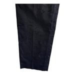 Como Sport Casual Embroidered Pant Size 4 Black Photo 7