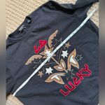 Scotch & Soda Women's Black Go Lucky Graphic Sweatshirt Size Large Crewneck Photo 4