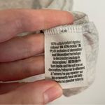 PINK - Victoria's Secret PINK VS VICTORIA'S SECRET Girlfriend Short Sleeve Cropped Tee Oatmeal Hearts L Photo 10