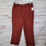 FP Movement Voyage Cargo Pants Garnet Red High Rise Utility Size Small NWT Photo 12