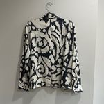 The wolf Gang Black and White Women's Button Down Shirt Size L Photo 6