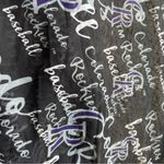 Colorado Rockies Baseball Infinity Loop Scarf One Size Purple and Black … Photo 1