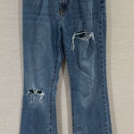 BDG  Distressed Stretch High-Rise‎ Flare Blue Jeans Size 27 Photo 0