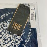 Frye NWT Unisex Blue and White Bandana - Country Cowgirl Gift Photo 5