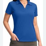 Lady Hagen Women's Blue Polo Shirt Photo 0