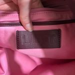 LDT Lily Medium Tote Snake Cabernet Purple Leather Photo 9