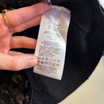 Luisa Spagnoli Black Sequin Sweater Blouse Photo 4