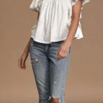 Free People LARGE Le Femme Tee in Ivory BNWTS Photo 0
