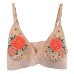 Victoria's Secret Victoria’s Secret Pink Floral Embroidered Bralette Photo 6