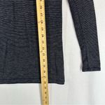 Lou & grey  Turtle Neck Long Sleeve Shirt Woman’s XS Navy Blue Photo 3