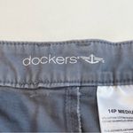 Dockers  Grey kaki Women’s Dress Pants Size 14p Photo 4