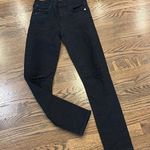 Citizens of Humanity  Rocket Crop high rise skinny black Denim Jeans, 26 Photo 0