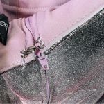 Teeze Me Size 9/10 Rose Shimmering Glitter Sleeveless Strapless Mini Dress Photo 6