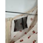 Reformation Lucinda Dress Women 8 Ivory Ditsy Floral Babydoll Prairie Coquette Photo 4