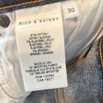 Rich & Skinny  Skinny Leg Jeans Size 30 Photo 5