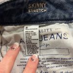 American Eagle  jeans distressed skinny stretch low rise med wash Photo 3