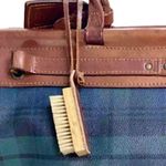 Ralph Lauren Blackwatch Plaid Blue Green Doctors Bag Boston Weekend Suitcase Photo 9