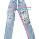 GRLFRND Jeans Womens 24 Blue Karolina High Rise Distressed Boho Grunge 90s Y2K Photo 3