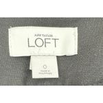 Loft Ann Taylor  Black Pencil Skirt Size 0 Career Work Office Professional Photo 6