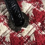 Vera Bradley  Three Pocket Tote in Highlands Red White Houndstooth Photo 12