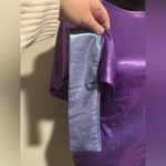 NWT Forplay Purple and Silver Glitter Dress size L/XL Photo 2